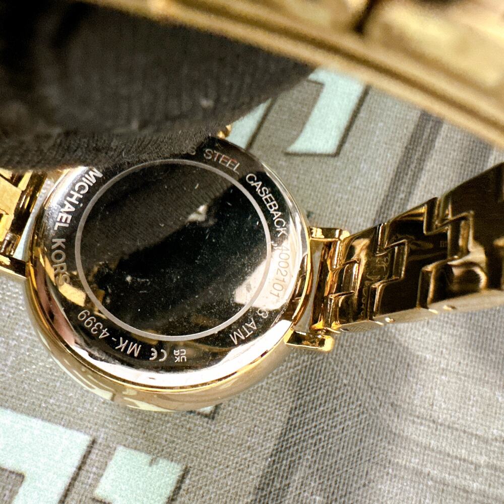 Michael Kors MK4399 Charley Crystal Gold Dial Ladies Watch - Picture 6 of 6